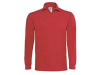 B&C polo heavymill, 230 gr. lange mouwen (zwaardere grammage)